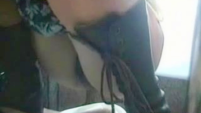 Voyeur Kinky Captura A Asiática Caliente En