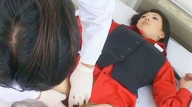 Extravagant Asian babe is ready for a kinky cunt examination