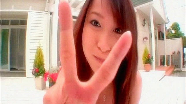 Hot sex with charming Japanese chick after breakfast serving