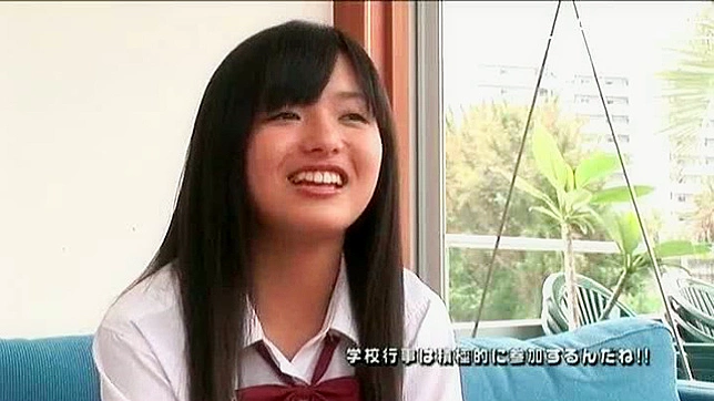 Demure Japanese babe longs for hardcore fucking delights