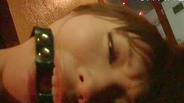 Skank moans as huge pole throbs in her gaping cunt