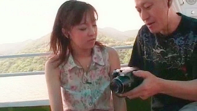 Japanese chick is relieving her horny needs in a boat