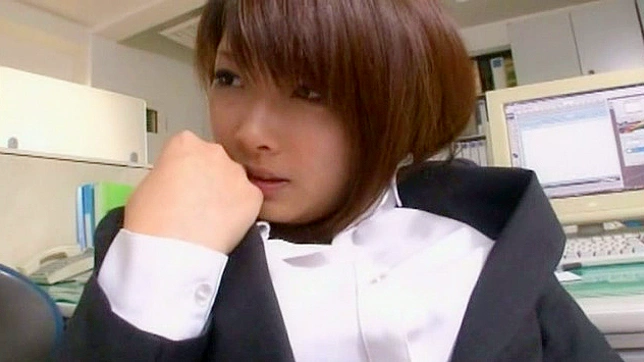 Delusion Office, Pussy Shaved Girl Seeking Employment Video 5