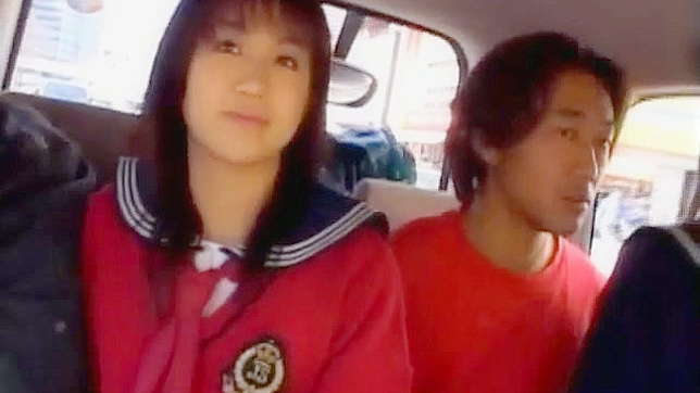 Airin Okui and chick in school uniform suck boners