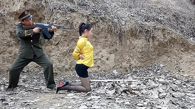 Chinese babe Arrested for prostitution! Handcuffed Roleplay