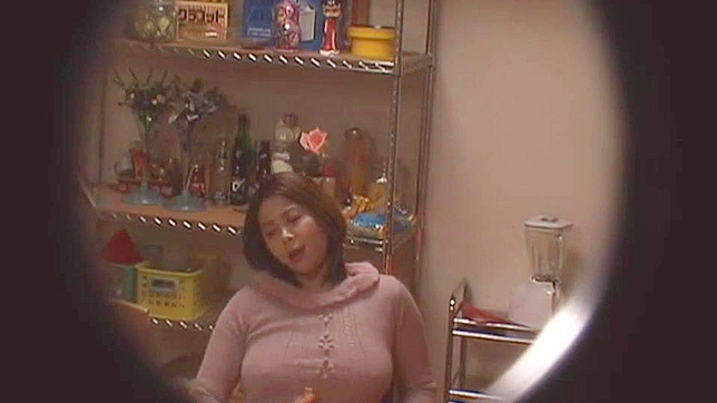 Secret Camera Catching My Japanese Mom Masturbating