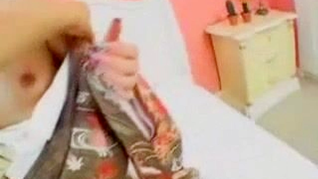 Kimono Clad Beauty Wild Fuck and Creamy Orgasm