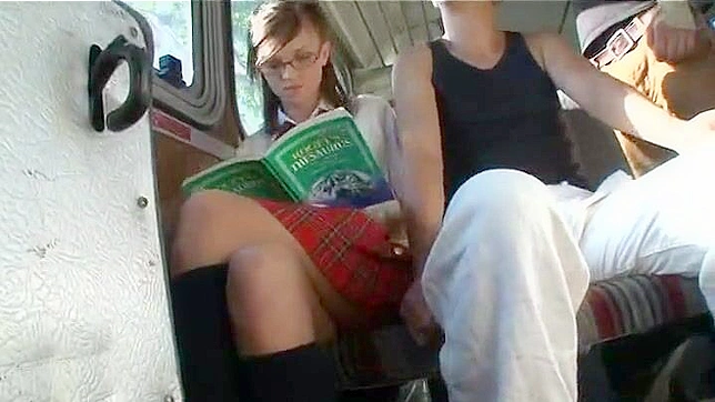 Sexual Encounter on Public Transit - Naughty Schoolgirl and Predator Secret Affair