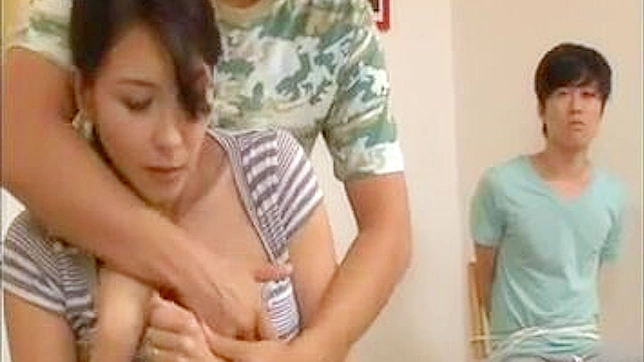 MILF Seduces Son Friend in Steamy JAPANESE Porn