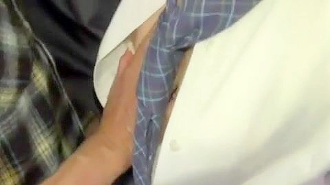Tormented Asian Schoolgirl Secret Ride on the Bus with Yuna Satsuki