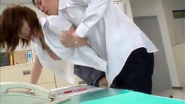 Masked Colleague Sexual Assault on Office Lady in Nippon Porn