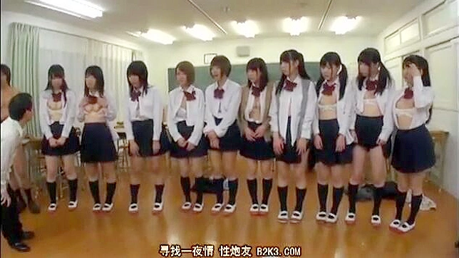 Hypnotic Seduction - A Group of Boys in Japan Coaxes Female classmates into Performing Oral sex on their Friends