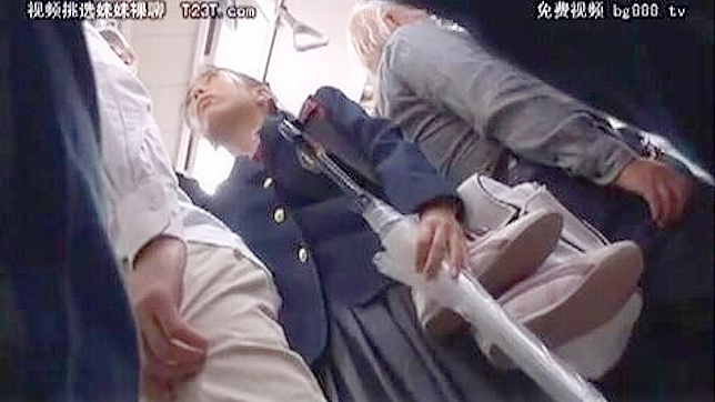 Asians Schoolgirl Public Humiliation on the Bus