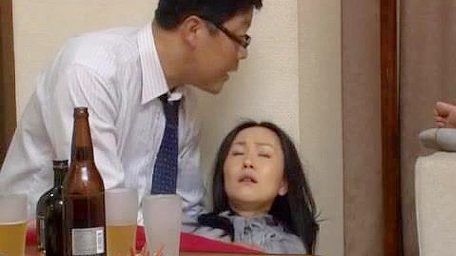 Oriental Wife Secret Affair with Business partner Exposed by Drunken Husband