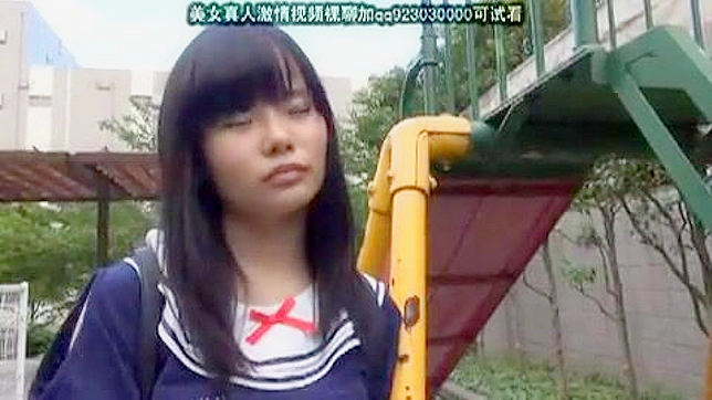 Naive schoolgirl lured by pervy stranger with ice cream, ends up sucking his