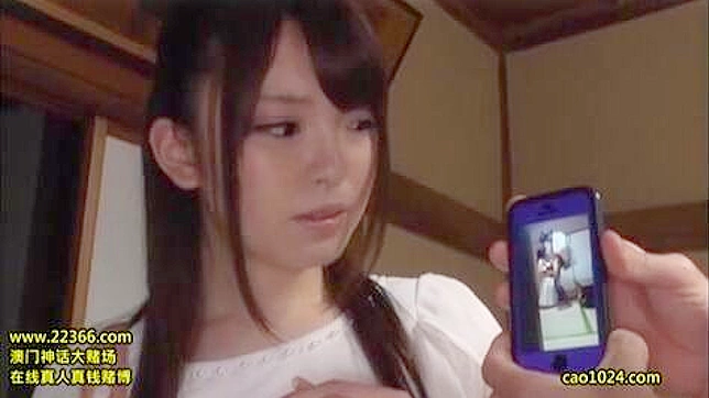Blackmailed by Awful Karate Master Secret Sextape, Shameful Woman Submits to his Dominant Desires