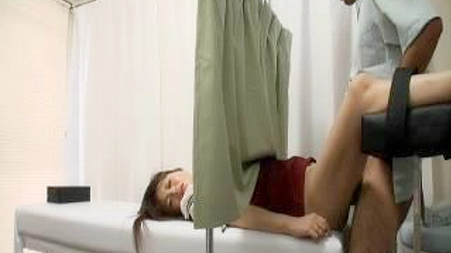 UNCENSORED - Poor Schoolgirl Secret Examination by her Gynecologist