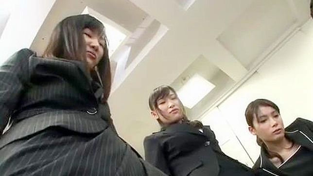 Humiliated by 4 Bosses - A Nippon Porn Video Starring Ryoko Horiuchi and Akiyoshi Saionji