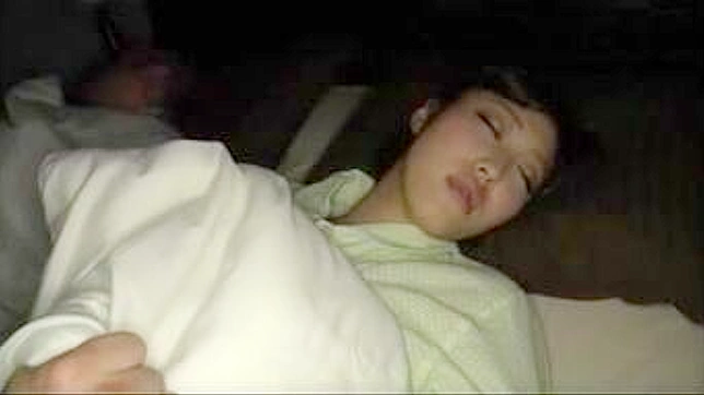 Mizuno Chaoyang Busty Wife Tries to Hold on while being groped and fucked by husband nephew