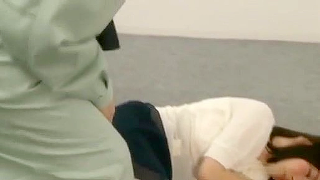 Oriental Porn Video - Passed out secretary gets fucked by janitors while unconscious