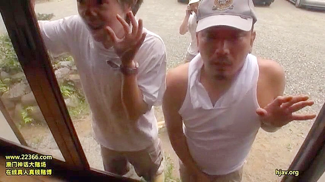 MILF in Japan Gets into Trouble with Horny Workers