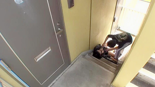 Wild Encounter with a Drunk Neighbor - Japanese Porn Video