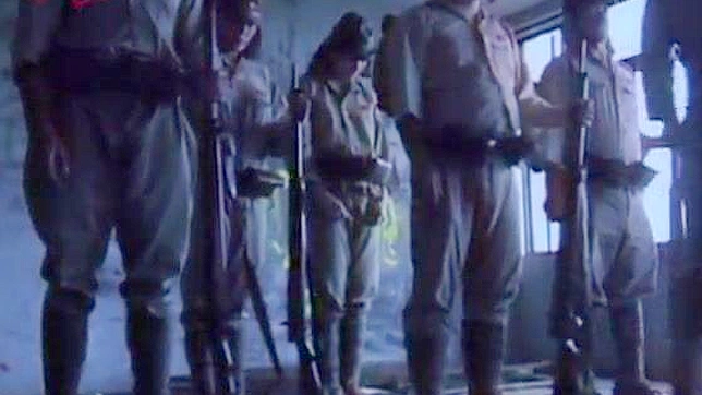 Female Military Officer Gets Revenge on Asian Soldiers in Wild Gangbang