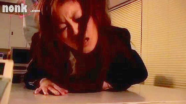 JAV Porn Video - Temporarily Blinded Office Lady Gets Fucked by JanITor