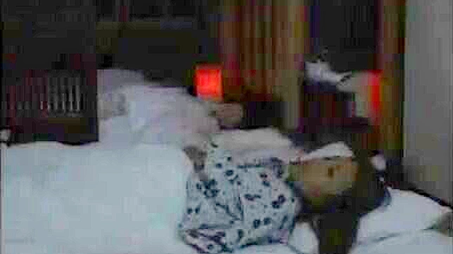 Sister Slumber party surprise! Wife catches husband in action