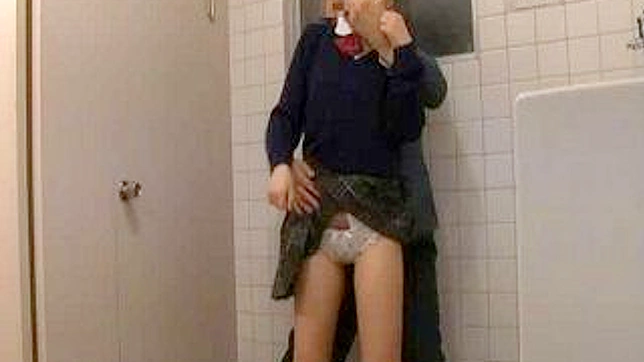 Public Exposure - Cop Uses JAV Girl in Toilet