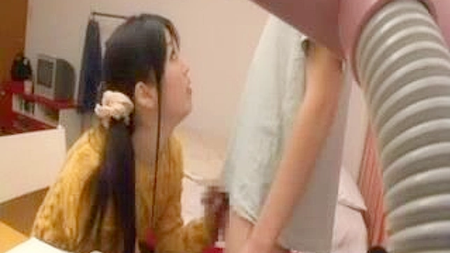 Study Session Sensation - CFNM Blowjob Pauses in Japan
