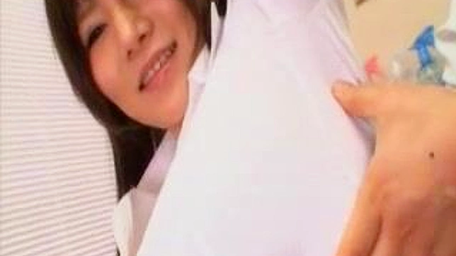 Japanese Busty MILF Gets Pounded at Work