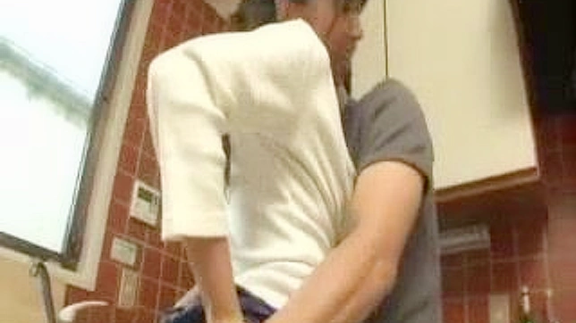 Sister Secret kitchen romp with hubby friend