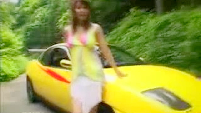 Sexy Japan Babe Gives Head in Exchange for a Lift