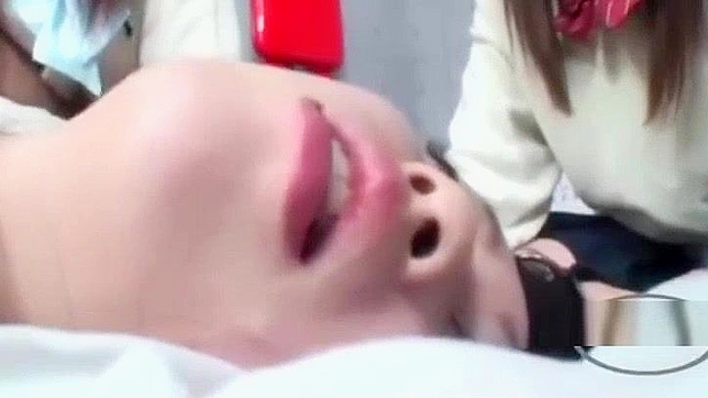 Japanese BDSM Lesbian Teen Porn with Toy-Fucking and Handcuffs