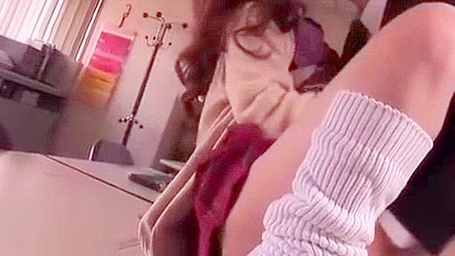 Japanese College Girl's Squirt Blowjob & Cunnilingus with Hairy Teacher