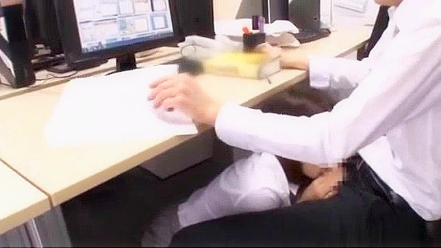 Public Blowjob by Hot MILF Ayami Shunka in Office