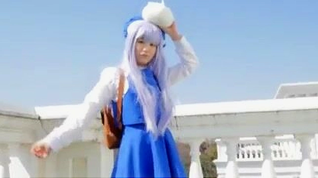Japanese Pornstar Aoi Yuri in Sexy Cosplay Outfit Goes Wild
