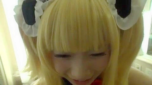 Horny Japanese Maid with Wet and Messy Fetish  ADDED: Anal Play Toys Teasing Hairless Pussy