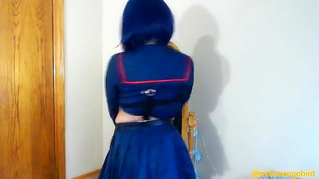 Naughty Girl Enhancing Her Strengths with Kinky Routine