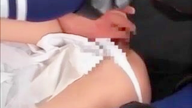 Naughty Japanese Cyber-Nun with Ninja Skills Fulfilling Desire in a Classroom