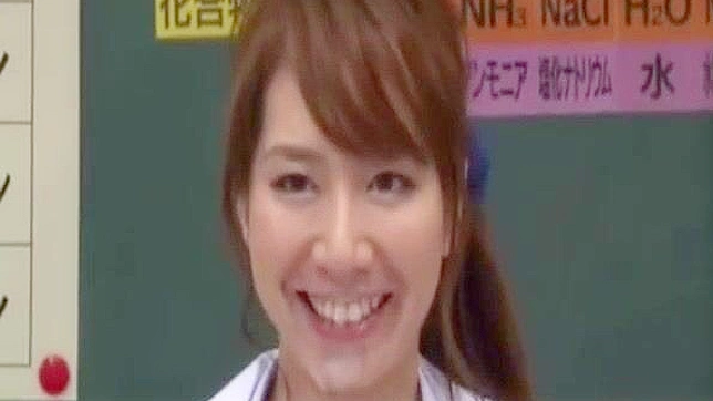 Japanese Schoolgirl Gets Wet and Wild in Public Bukkake Session