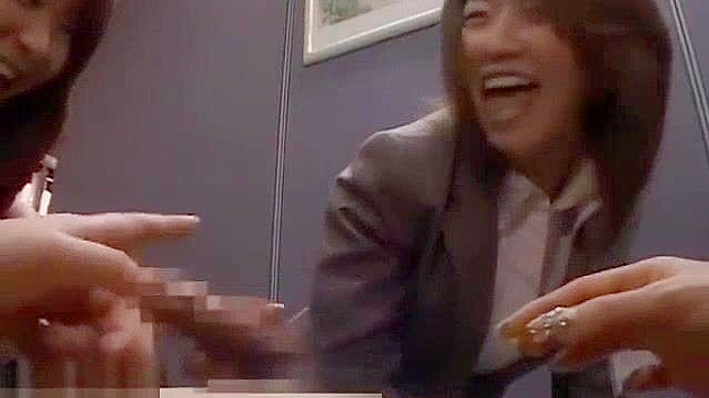 Japanese Schoolgirl Threesome Inspects Teacher Dick in Sensual Sessions!