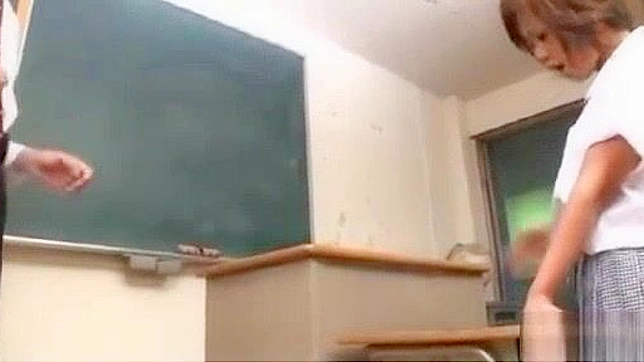 Japanese School Girl Gets Banged by Hot Teacher!