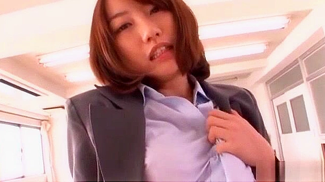 Naughty Chika Sena Masturbating in Classroom, Must-Watch Japanese Porn Video!