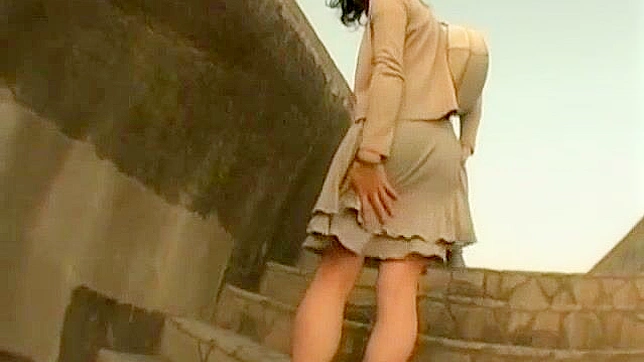Wild Japanese Girl in Public JAV - Exotic Solo Female Scene