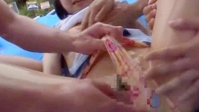Jav Schoolgirls Rui Hazuki, Mai Takakura, Mio Yamashiro in Wild Masturbation and Gangbang