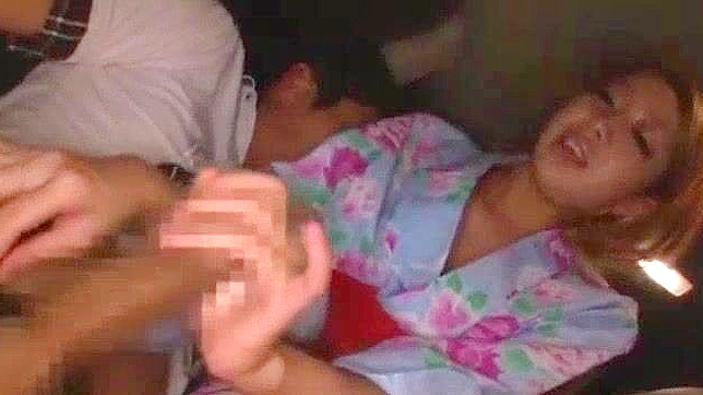 Exotic Japanese Girl Wakana Kinoshita in Horny Footjob, Public JAV Movie