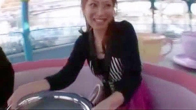 Japanese Whore Reira Amane in Horny Outdoor Couple JAV Scene