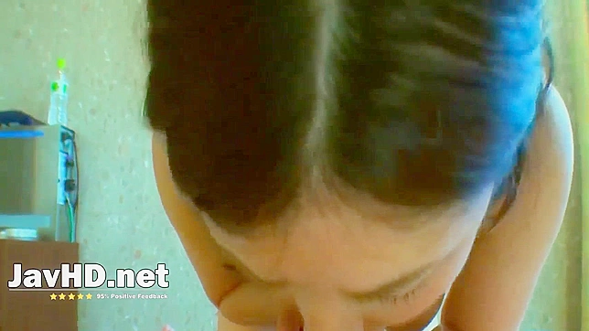 Nozomi deep-throats his boner for a horny japan oral pleasure - JAV!